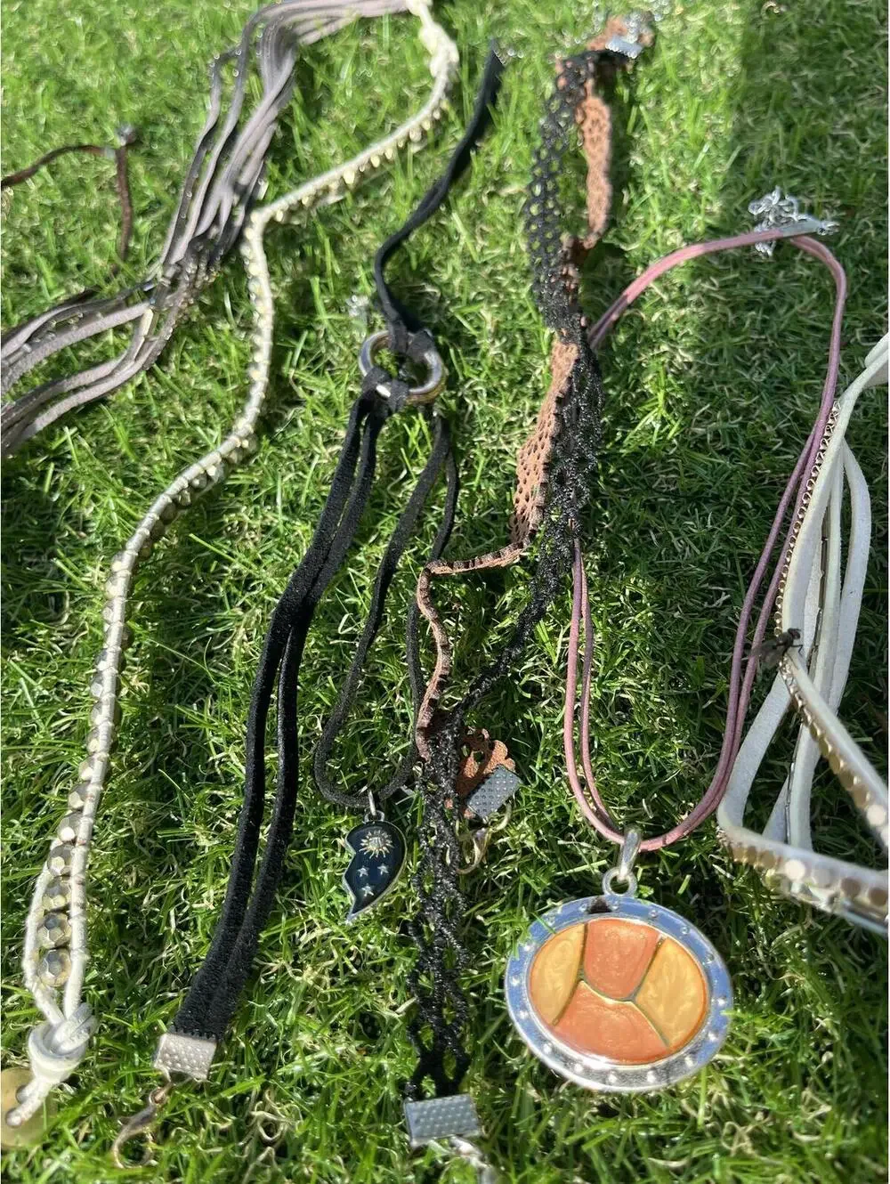 Assorted Bohemian‎ Style Multi-Strand Bracelets and Chokers Set